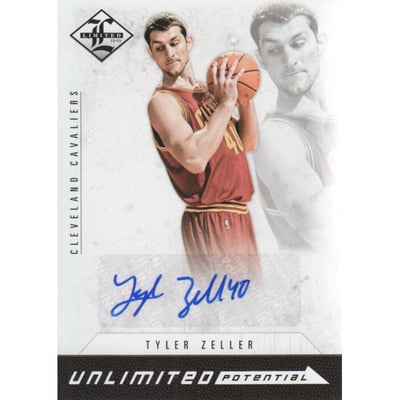 2012-13 Limited Unlimited Potential Signatures #15 Tyler Zeller/199