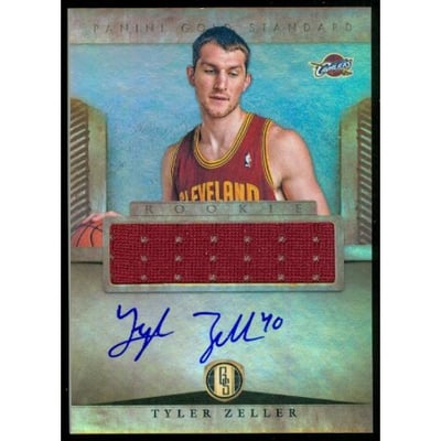 2012-13 Panini Gold Standard #303 Tyler Zeller JSY AU RC