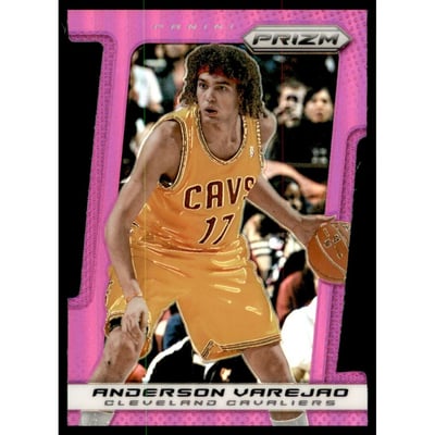 2013-14 Panini Prizm Prizms Purple Die Cut #179 Anderson Varejao