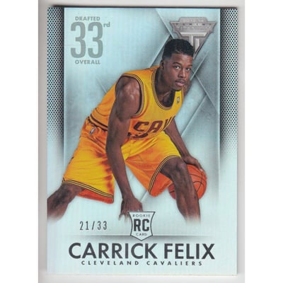 2013-14 Panini Titanium Draft Position #130 Carrick Felix/33
