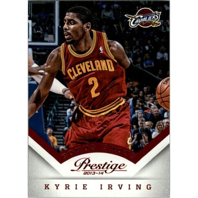 2013-14 Prestige Bonus Shots Red #152 Kyrie Irving