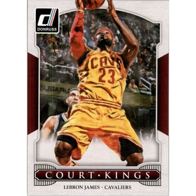 2014-15 Donruss Court Kings #7 LeBron James