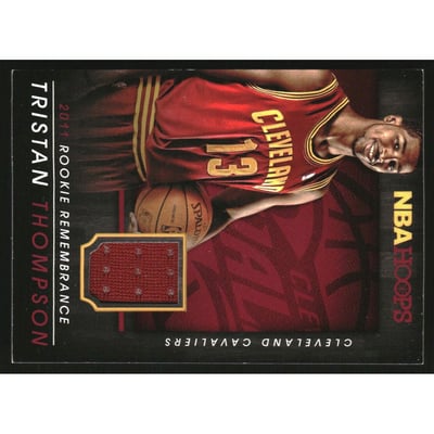 2014-15 Hoops Rookie Remembrance Memorabilia #7 Tristan Thompson