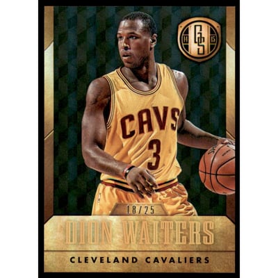 2014-15 Panini Gold Standard Black #58 Dion Waiters