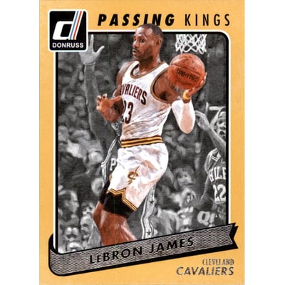 2015-16 Donruss Passing Kings #12 LeBron James
