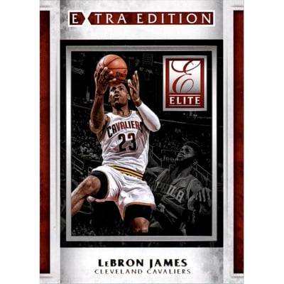 2015-16 Elite Extra Edition #21 LeBron James