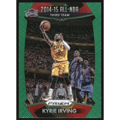 2015-16 Panini Prizm Prizms Green #387 Kyrie Irving ANBA