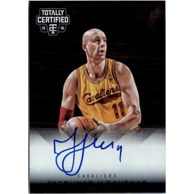 2015-16 Totally Certified Competitor Autographs #CCAZI Zydrunas Ilgauskas/99