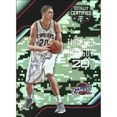 2015-16 Totally Certified Mirror Camo #147 Timofey Mozgov