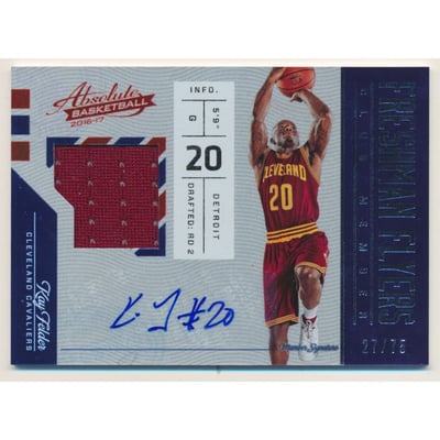 2016-17 Absolute Memorabilia Freshman Flyer Jersey Autographs #16 Kay Felder