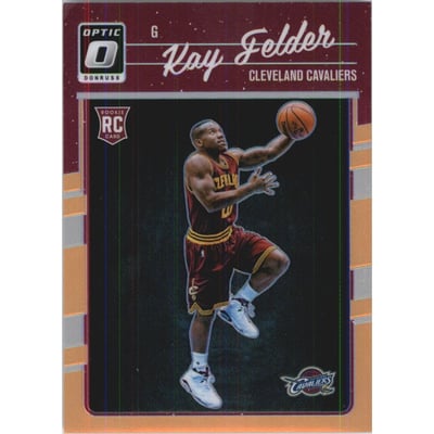 2016-17 Donruss Optic Orange #192 Kay Felder