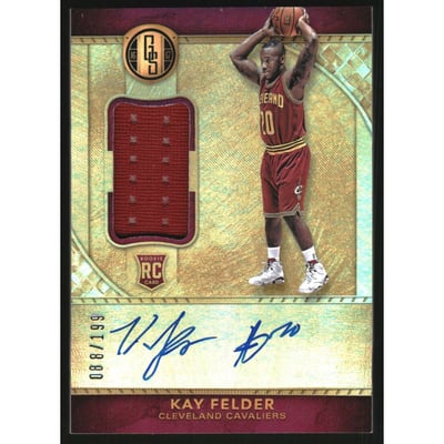2016-17 Panini Gold Standard #236 Kay Felder JSY AU/199 RC