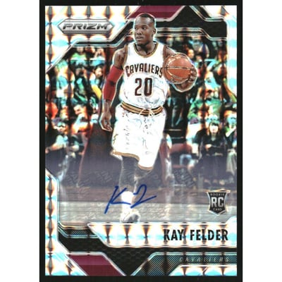 2016-17 Panini Prizm Mosaic Autographs #53 Kay Felder
