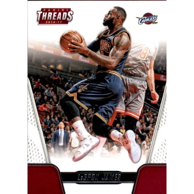 2016-17 Panini Threads #64 LeBron James