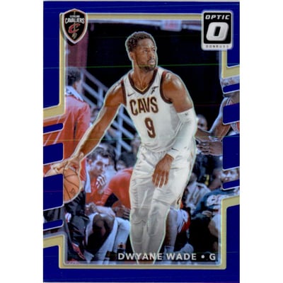 2017-18 Donruss Optic Purple #25 Dwyane Wade