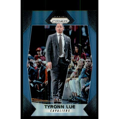 2017-18 Panini Prizm Prizms Blue #200 Tyronn Lue CO
