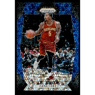 2017-18 Panini Prizm Prizms Fast Break Blue #198 J.R. Smith