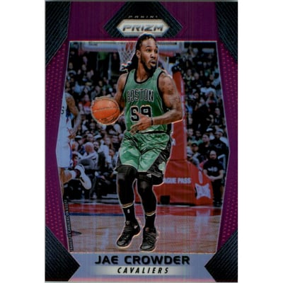 2017-18 Panini Prizm Prizms Purple #196 Jae Crowder