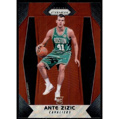 2017-18 Panini Prizm Prizms Ruby Wave #19 Ante Zizic