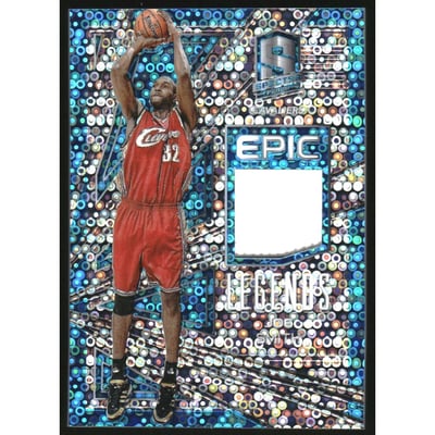 2017-18 Panini Spectra Epic Legends Memorabilia Neon Blue #22 Joe Smith