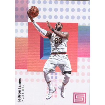 2017-18 Panini Status #28 LeBron James