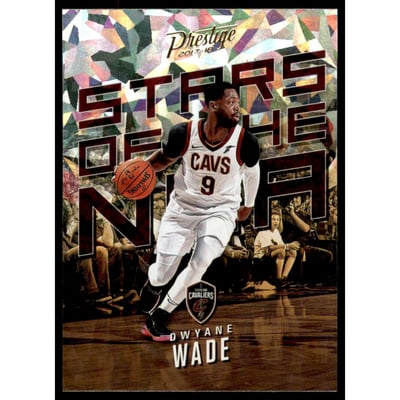 2017-18 Prestige Stars of the NBA Crystal #11 Dwyane Wade