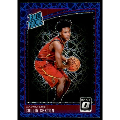 2018-19 Donruss Optic Blue Velocity #180 Collin Sexton RR