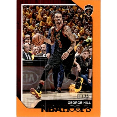 2018-19 Hoops Orange #112 George Hill
