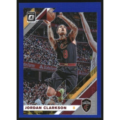 2019-20 Donruss Optic Blue #144 Jordan Clarkson