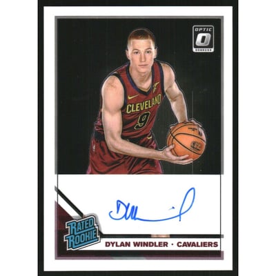 2019-20 Donruss Optic Rated Rookies Signatures #197 Dylan Windler
