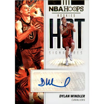 2019-20 Hoops Hot Signatures Rookies #30 Dylan Windler