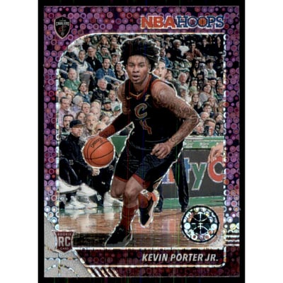 2019-20 Hoops Premium Stock Prizms Purple Disco #225 Kevin Porter Jr.