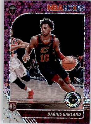 2019-20 Hoops Premium Stock Prizms Purple Disco #251 Darius Garland