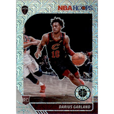 2019-20 Hoops Premium Stock Prizms Silver Mojo #251 Darius Garland
