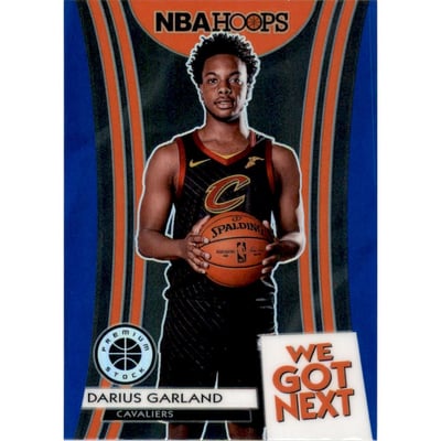 2019-20 Hoops Premium Stock We Got Next Blue #25 Darius Garland