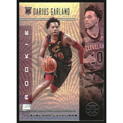2019-20 Panini Illusions Trophy Collection Emerald #191 Darius Garland