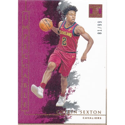 2019-20 Panini Impeccable #49 Collin Sexton/99