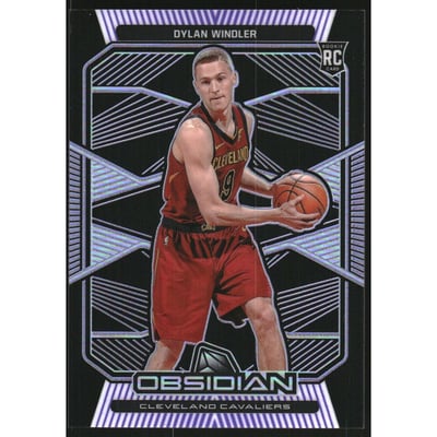 2019-20 Panini Obsidian Electric Etch Purple #195 Dylan Windler/75