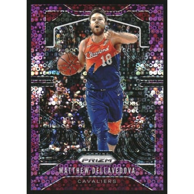 2019-20 Panini Prizm Prizms Fast Break Purple #70 Matthew Dellavedova