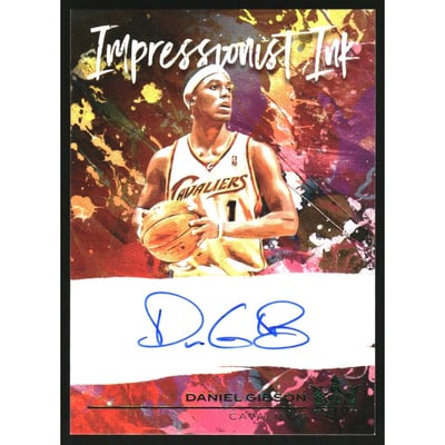 2020-21 Court Kings Impressionist Ink Jade #18 Daniel Gibson