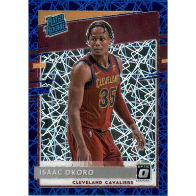 2020-21 Donruss Optic Blue Velocity #155 Isaac Okoro RR