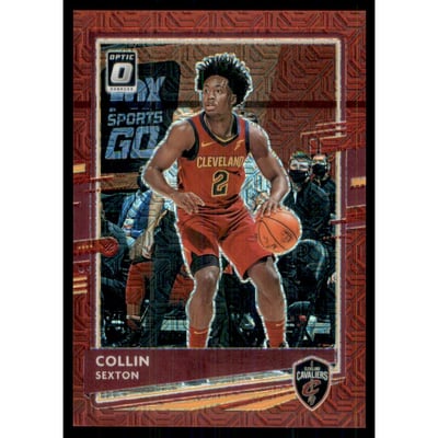 2020-21 Donruss Optic Choice Red #148 Collin Sexton