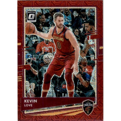 2020-21 Donruss Optic Choice Red #76 Kevin Love