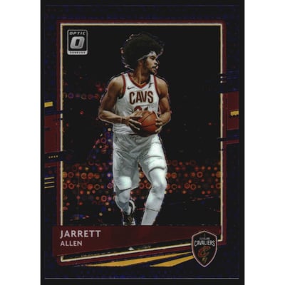 2020-21 Donruss Optic Fast Break Purple #118 Jarrett Allen