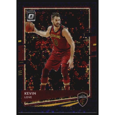 2020-21 Donruss Optic Fast Break Purple #76 Kevin Love