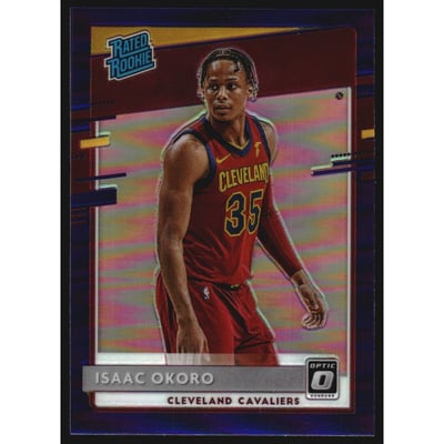 2020-21 Donruss Optic Purple #155 Isaac Okoro RR