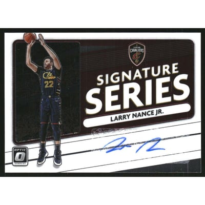 2020-21 Donruss Optic Signature Series #32 Larry Nance Jr.