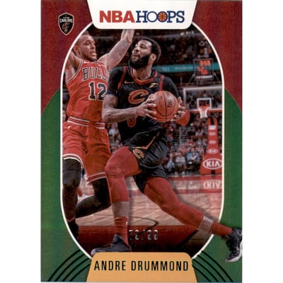 2020-21 Hoops Green #22 Andre Drummond