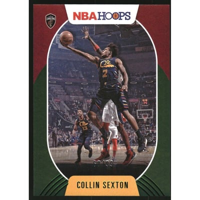 2020-21 Hoops Green #7 Collin Sexton