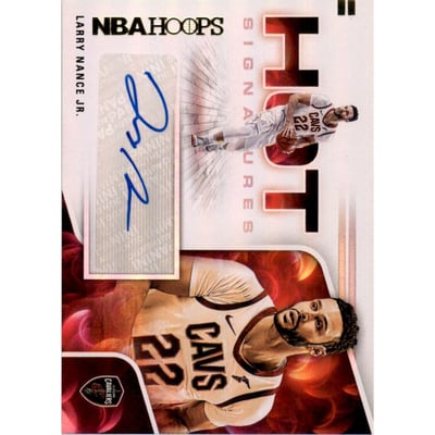 2020-21 Hoops Hot Signatures #6 Larry Nance Jr.
